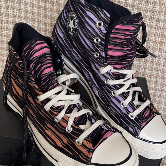 Converse Chuck 70 Hi Lavender Frost/Egret/Black MEN`S - Picture 7 of 16